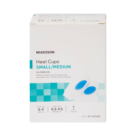 McKesson Heel Cup, Small / Medium - Orthopedic>Immobilizers, Splints and Supports>Lower Body>Shoe Inserts and Insoles - Mc...