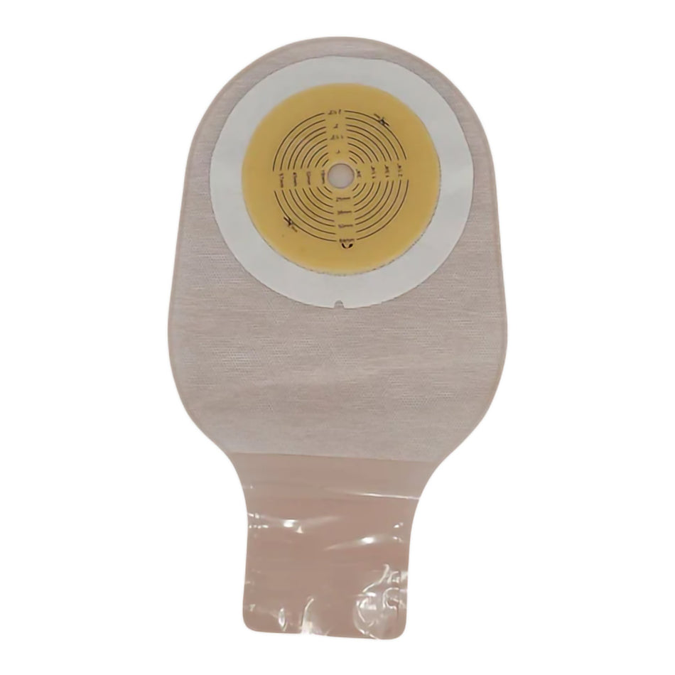 Ostomy Pouch Safe n Simple™ One-Piece System 12 Inch Length Flat, Trim to Fit 2-1/2 Inch Stoma Drainable