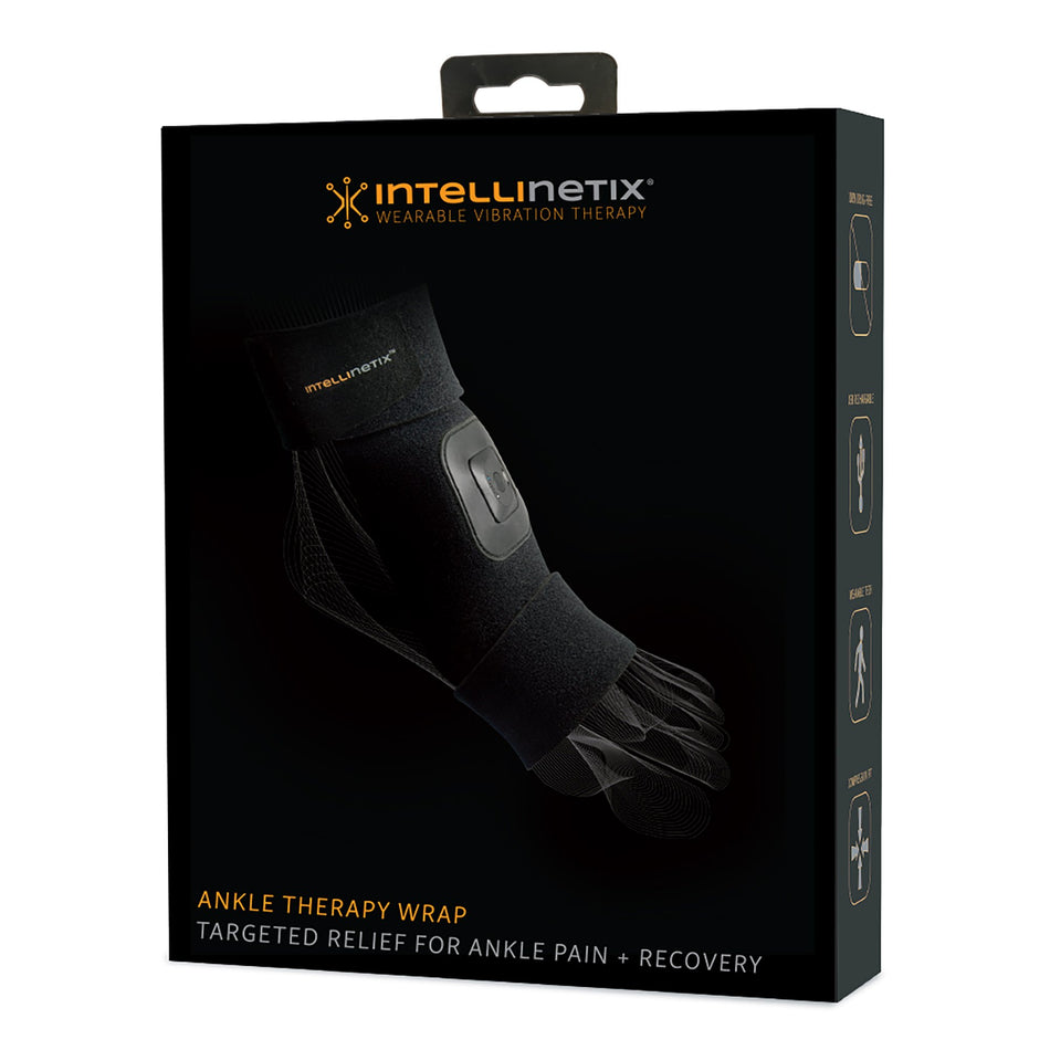 Intellinetix� Foot/Ankle Vibration Wrap, One Size Fits Most-Vibration Therapy Wrap Intellinetix� Ankle / Foot One Size Fits Most