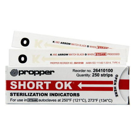 OK Sterilization Chemical Indicator Strip-OK Sterilization Chemical Indicator Strip Steam 4 Inch Length