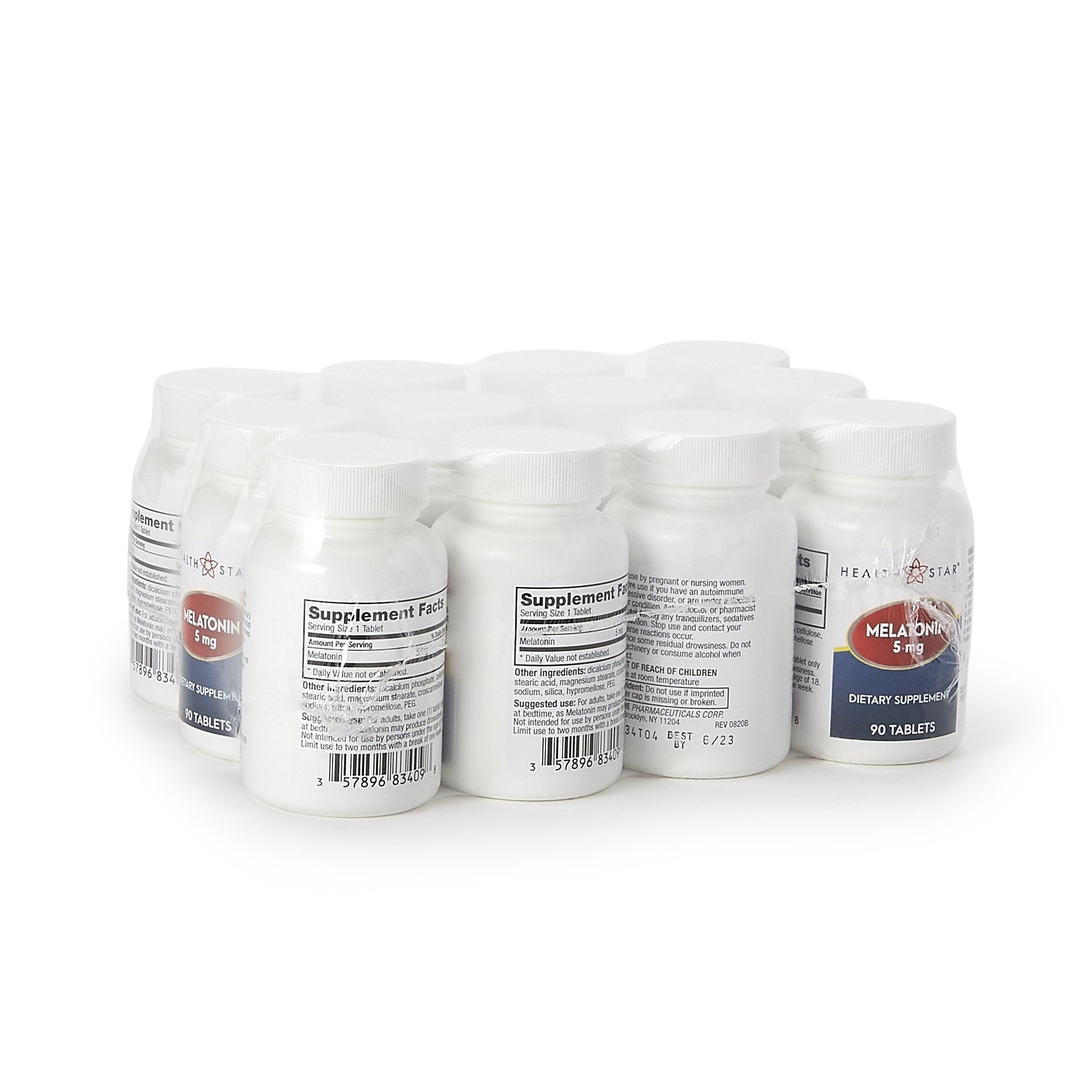 Health*Star® Melatonin Natural Sleep Aid - Pharmaceuticals>Over the Counter>Sleep Aids - Geri-Care