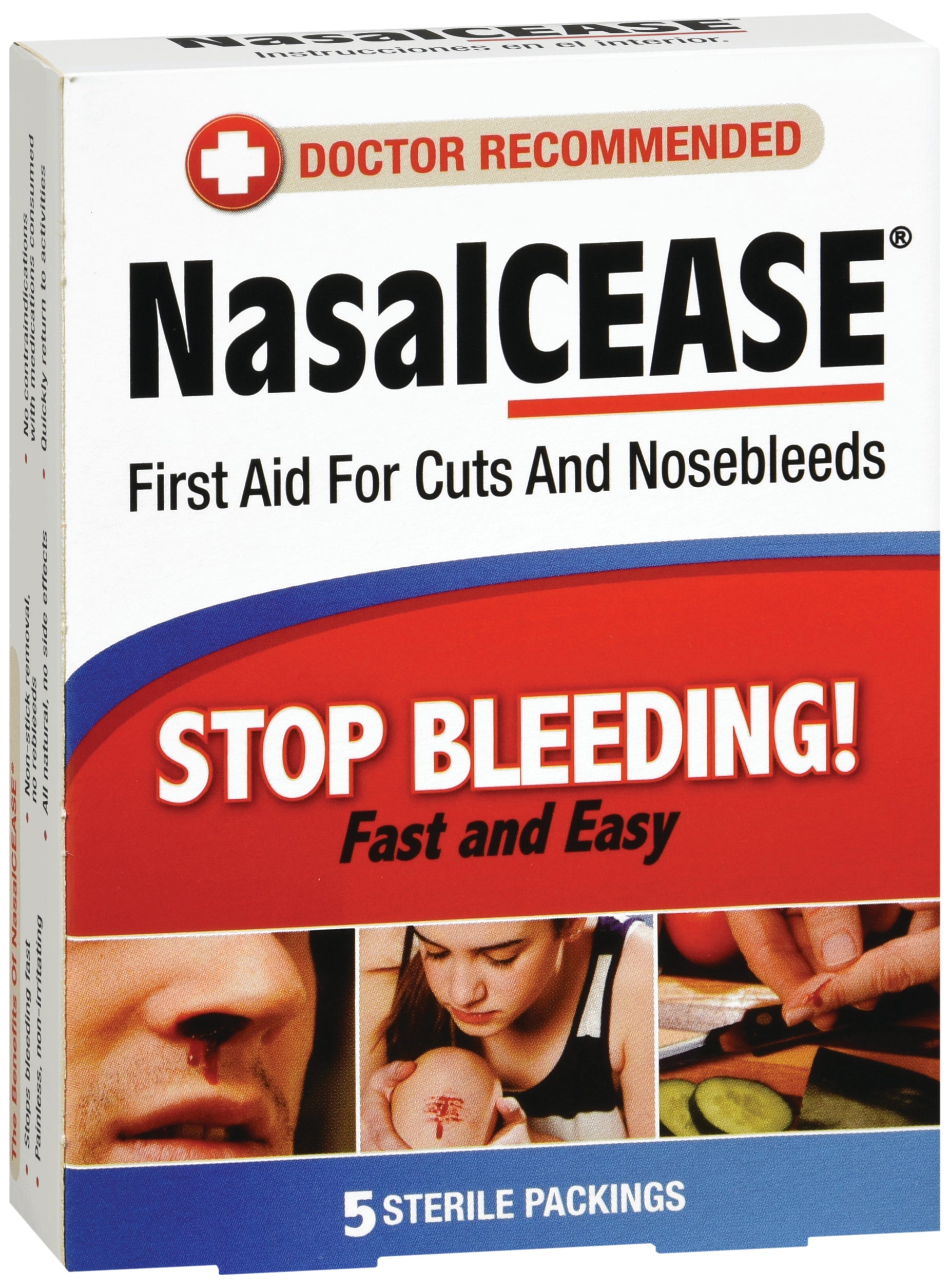 Nasalcease Nosebleed Treatment-Nosebleed Treatment NasalCEASE Sterile