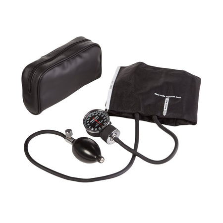 McKesson Lumeon 2-Tube Aneroid Sphygmomanometer with Cuff-Aneroid Sphygmomanometer Unit McKesson LUMEON Adult Cuff Nylon Cuff 23 - 40 cm Pocket Aneroid