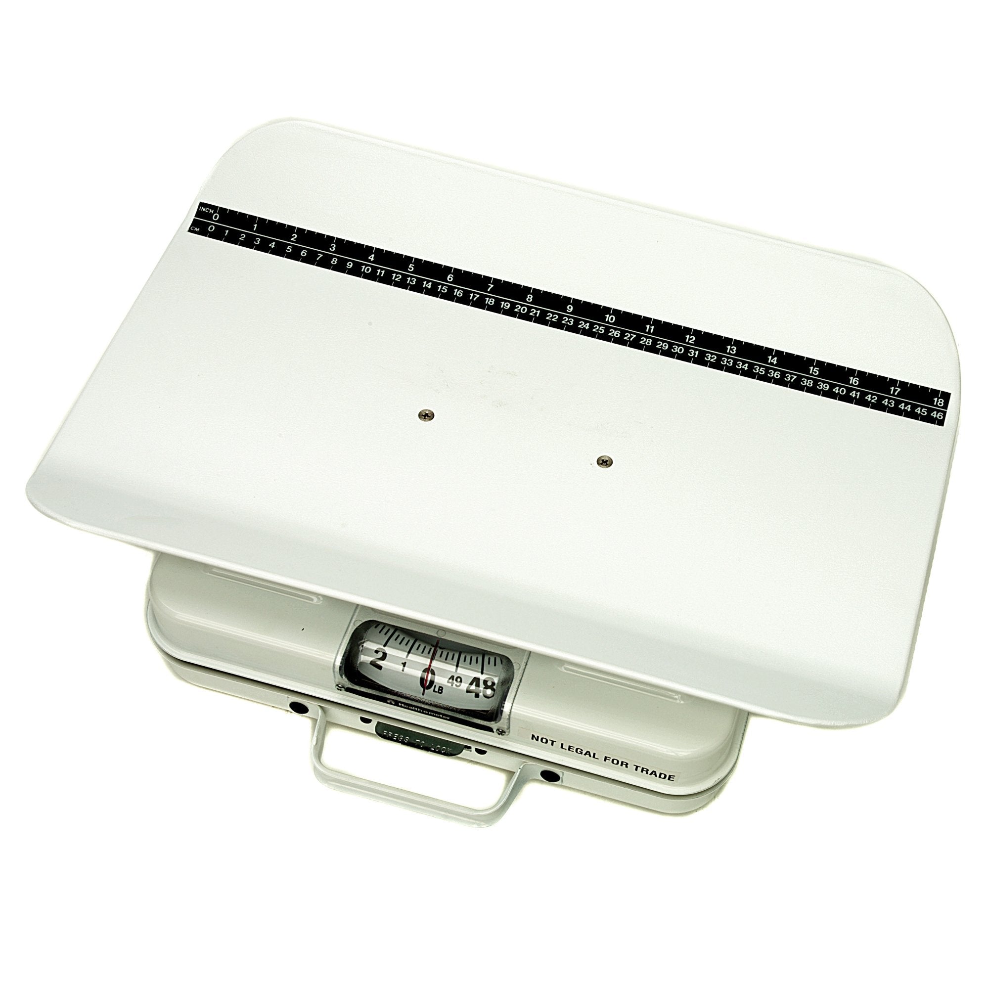 Health O Meter Baby Scale-Pediatric Scale Health O Meter Dial Display 50 lbs. / 23 kg Capacity Cream Analog