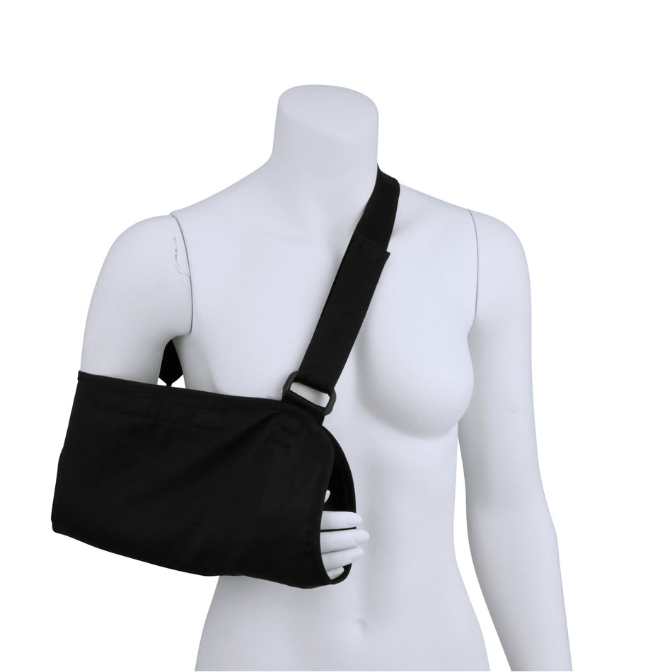 McKesson Arm Sling, One Size Fits All-Arm Sling McKesson D-Ring / Hook and Loop Strap Closure One Size Fits Most