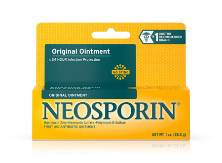 Neosporin® First Aid Antibiotic, 1-ounce tube - Pharmaceuticals>Over the Counter>First Aid - Kenvue Brands LLC