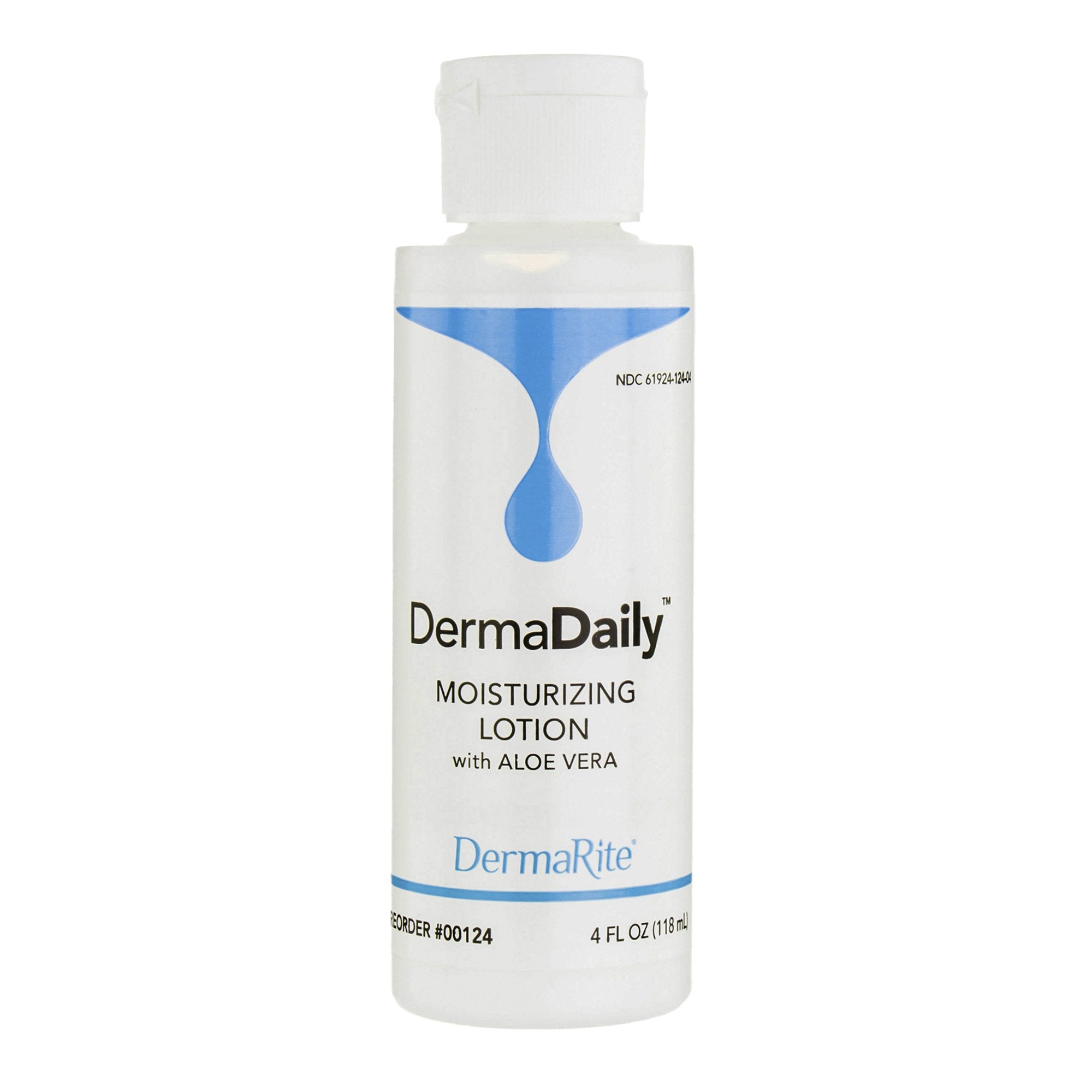 DermaDaily Moisturizing Lotion, 4 oz. Bottle-Hand and Body Moisturizer DermaDaily 4 oz. Bottle Scented Lotion