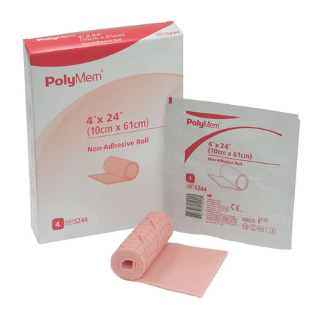 PolyMem® Nonadhesive without Border Foam Dressing, 4 x 24 Inch - Wound Care>Advanced Wound Care>Foam Dressings - Ferris Ma...