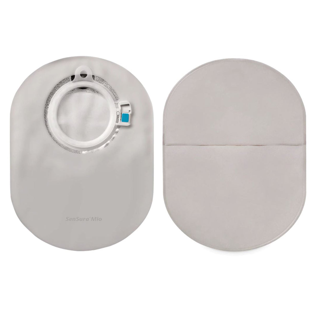 SenSura Mio Two-Piece Closed End Opaque Filtered Ostomy Pouch, 50 mm Stoma-"Ostomy Pouch SenSura Mio Two-Piece System 8-1/4 Inch, Maxi Length Flat 50 mm Stoma Closed End"