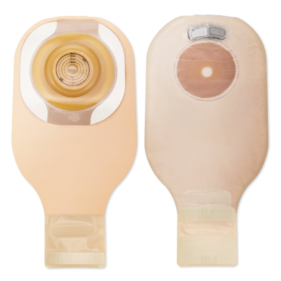 Premier Flextend One-Piece Drainable Beige Filtered Ostomy Pouch, 12-Inch Length, 2-1/8 Inch Stoma-"Ostomy Pouch Premier Flextend One-Piece System 12 Inch Length Soft Convex, Trim to Fit 2-1/8 Inch Stoma Drainable"