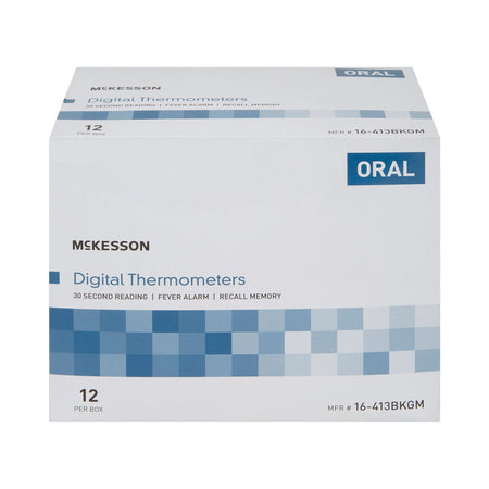McKesson Digital Oral Thermometer - Diagnostic Instruments and Supplies>Thermometers>Digital Thermometers - McKesson Brand