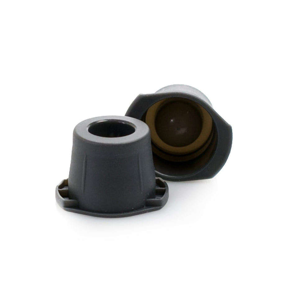 McKesson Tube Closure-McKesson Tube Closure Polyethylene Snap Cap Gray 12 mm / 13 mm / 16 mm (Universal) For Most 12 / 13 / 16 mm Evacuated Glass Blood Collection Tubes and Plastic Test Tubes NonSterile