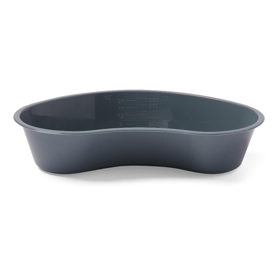 Medline Emesis Basin-Emesis Basin Graphite 20 oz. Plastic Single Patient Use
