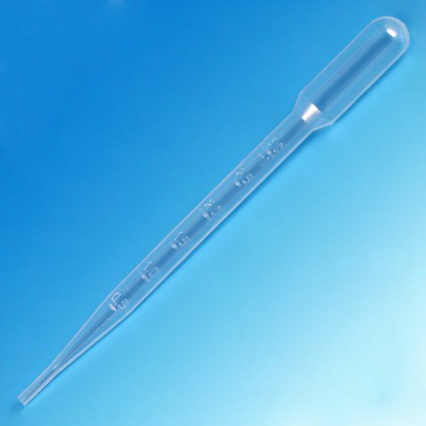 Globe Scientific Transfer Pipette, 7 mL, 3.2 bulb draw-Transfer Pipette 7 mL Sterile