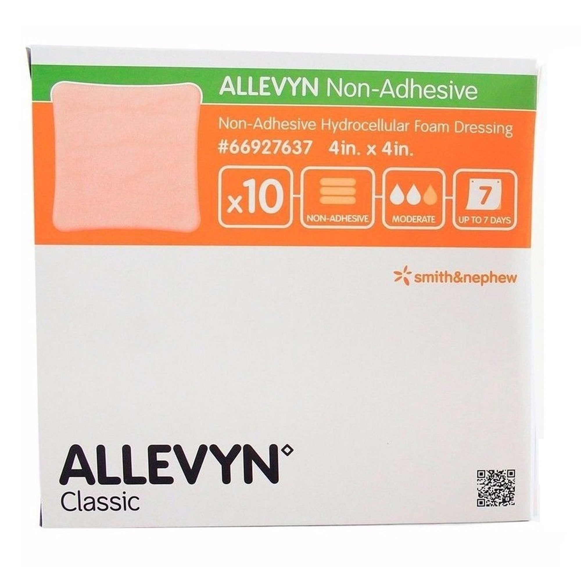 Allevyn Classic Nonadhesive without Border Foam Dressing, 4 x 4 Inch - Wound Care>Advanced Wound Care>Foam Dressings - Smi...