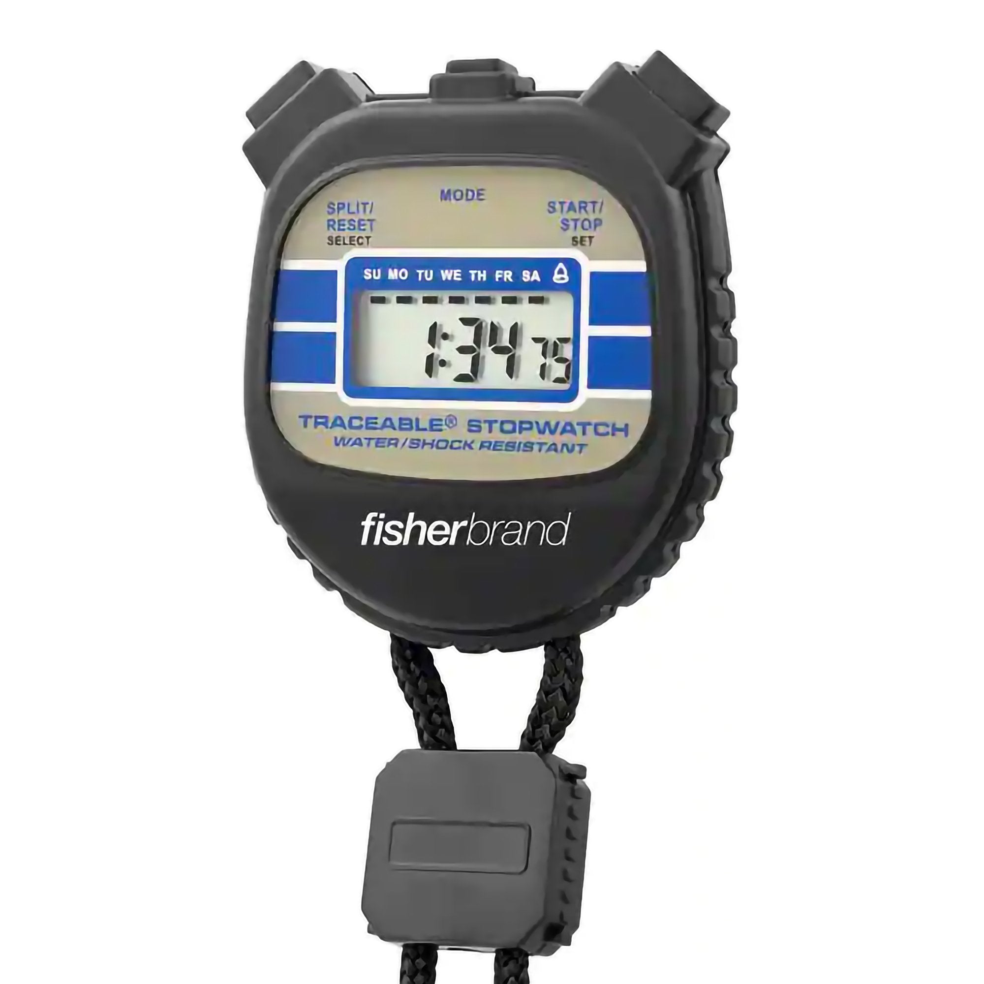 Traceable Digital Stopwatch-"Digital Stopwatch Shock Resistant, Water Resistant Traceable 24 Hours Digital Display"