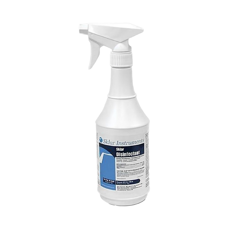 Sklar Surface Disinfectant, 24 oz.-Sklar Surface Disinfectant Cleaner Broad Spectrum Pump Spray Liquid 24 oz. Bottle Alcohol Scent NonSterile