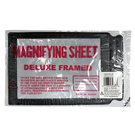 Magnifier Full Page Reading Fresnel 7 x10  w/Border