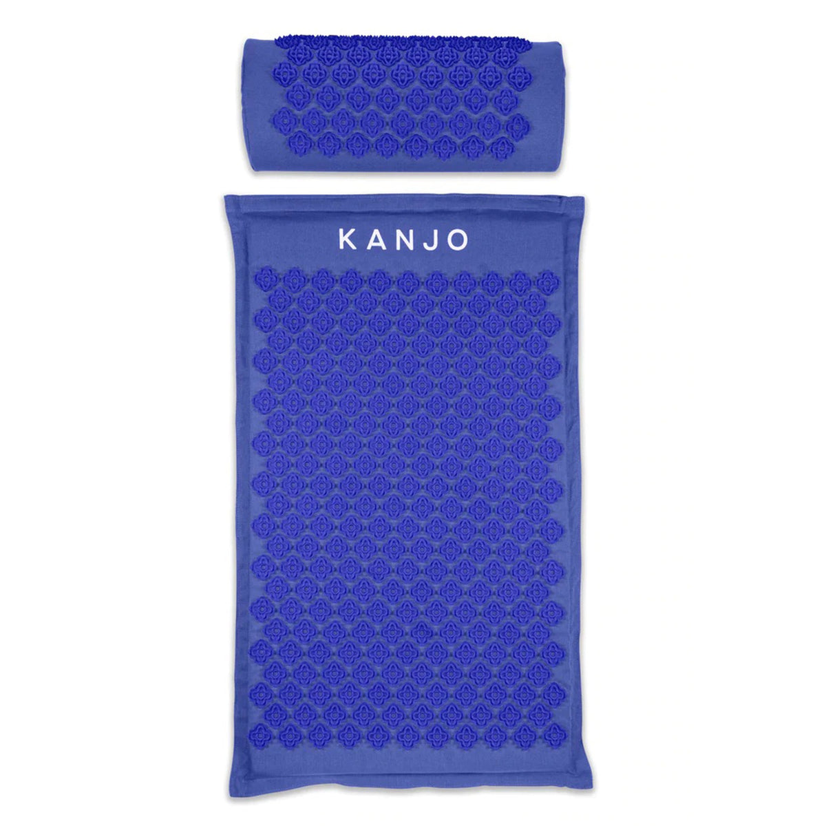 Kanjo Memory Foam Acupressure Mat Set, Blue-Acupressure Mat Set Kanjo Mat: 17 X 28 Inch / Pillow: 6 X 14 Inch