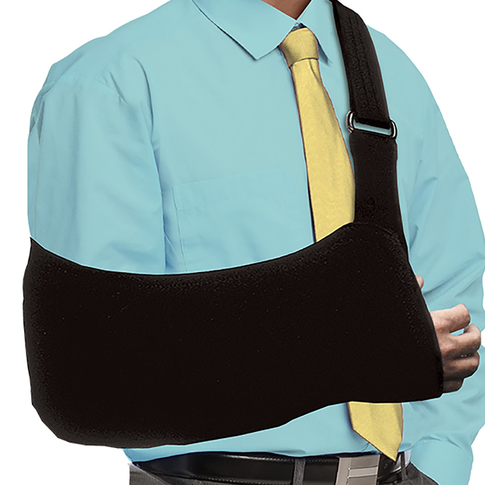 Ultimate Arm Sling, Goliath Size-Arm Sling Ultimate Arm Sling D-Ring / Hook and Loop Strap Closure Goliath