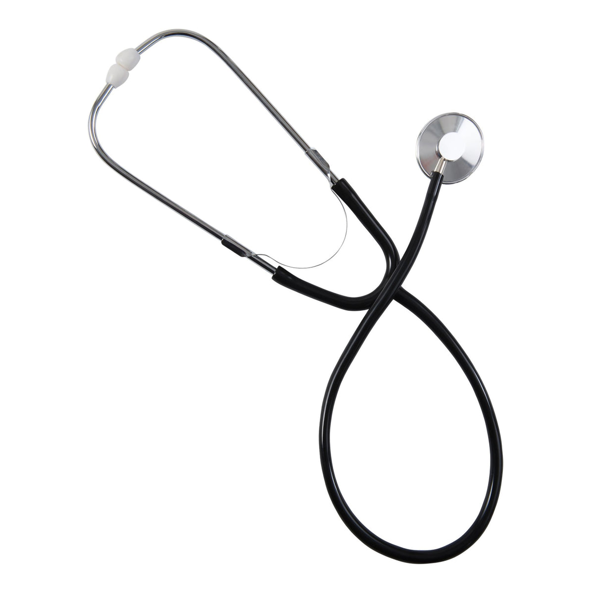 Mabis Spectrum Nurse Classic Stethoscope-General Exam Stethoscope Mabis Spectrum Black 1-Tube 22 Inch Tube Single Sided Chestpiece