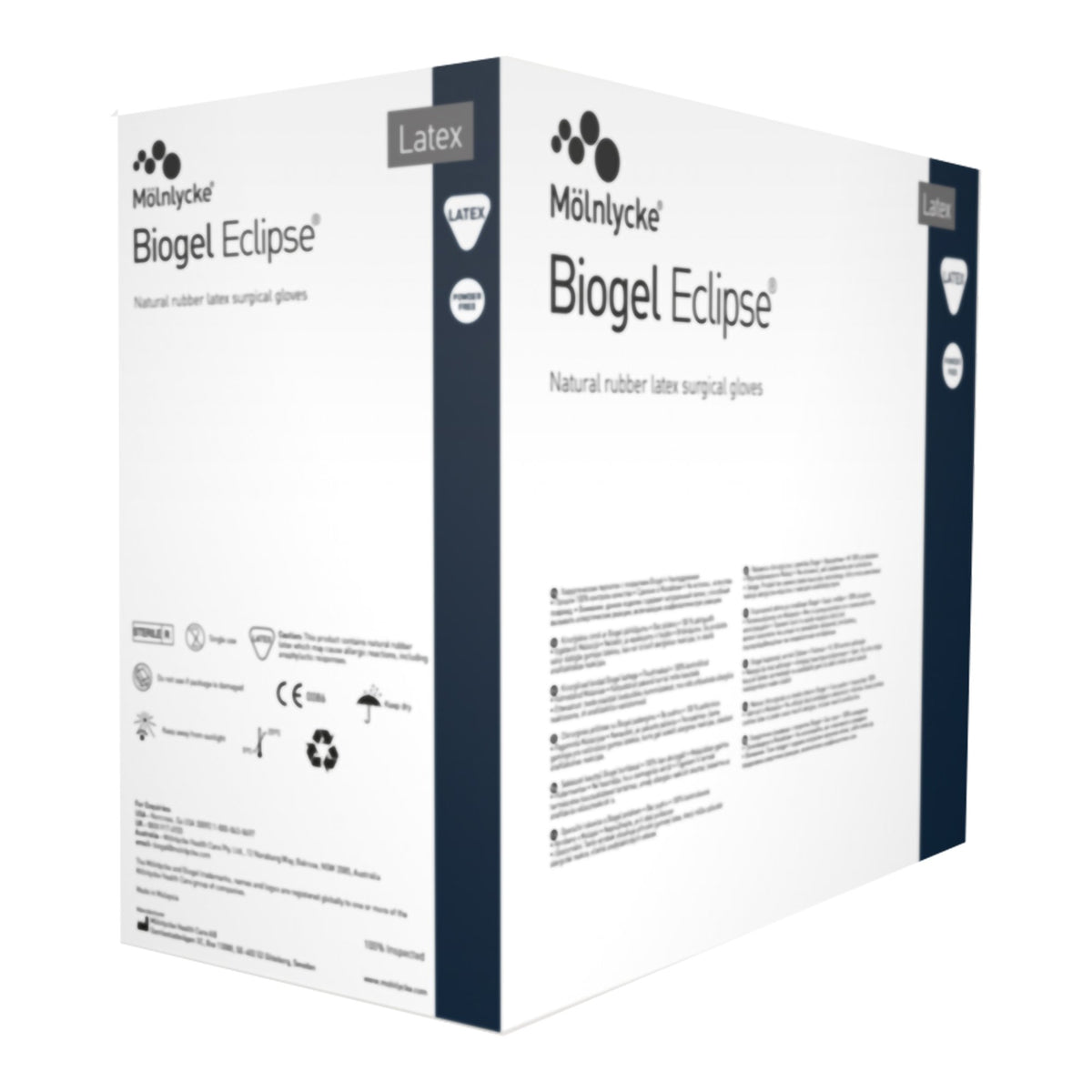 Biogel Eclipse Latex Surgical Glove, Size 7.5, Straw Color-Surgical Glove Biogel Eclipse Size 7.5 Sterile Latex Standard Cuff Length Micro-Textured Straw Not Chemo Approved