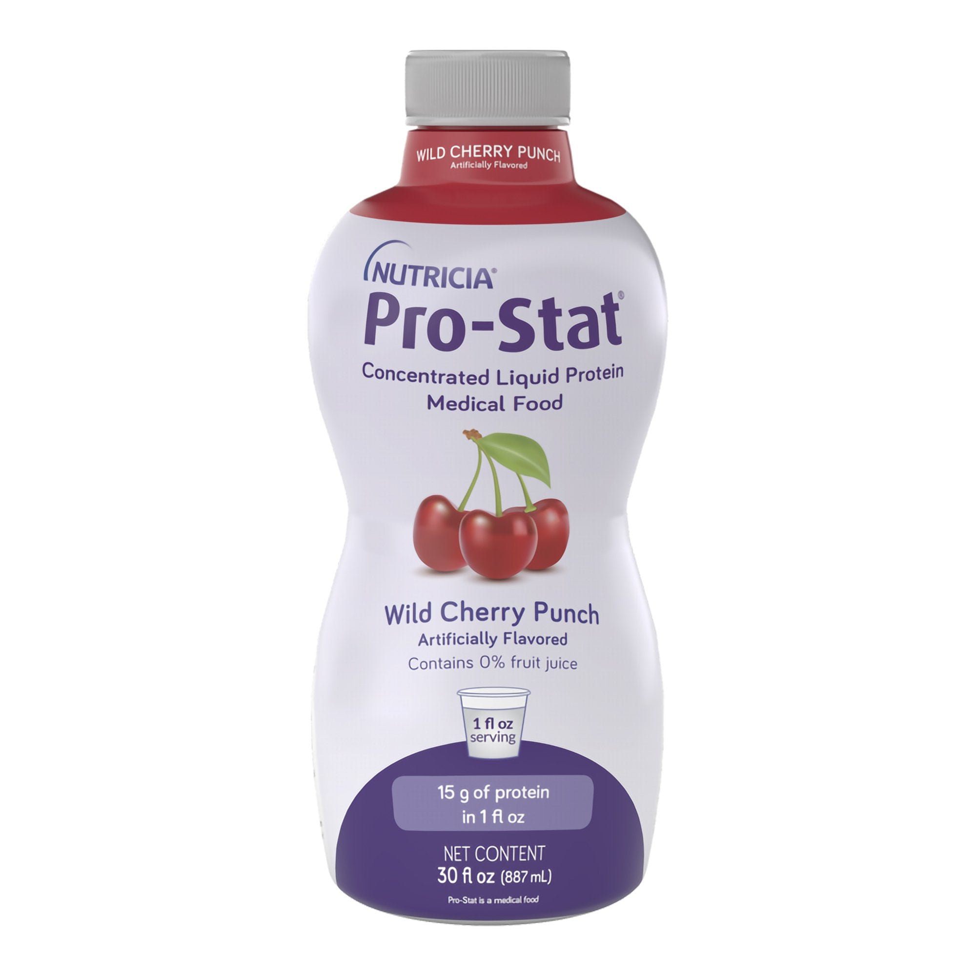 Pro-Stat® Wild Cherry Punch Concentrated Liquid Protein Medical Food, 30-oz. - Nutritionals and Feeding Supplies>Nutrition...