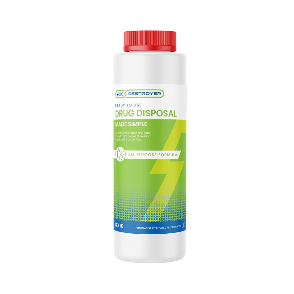 Rx Destroyer™ Pharmaceutical Disposal System, 16-ounce bottle - Pharmaceuticals>Pharmacy Supplies>Pharmaceutical Accessori...