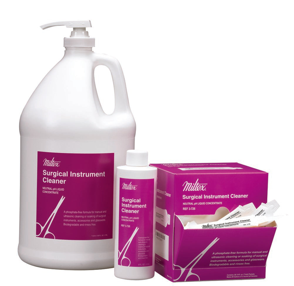 Miltex Instrument Detergent-Instrument Detergent Miltex Liquid Concentrate 1 gal. Jug Characteristic Scent