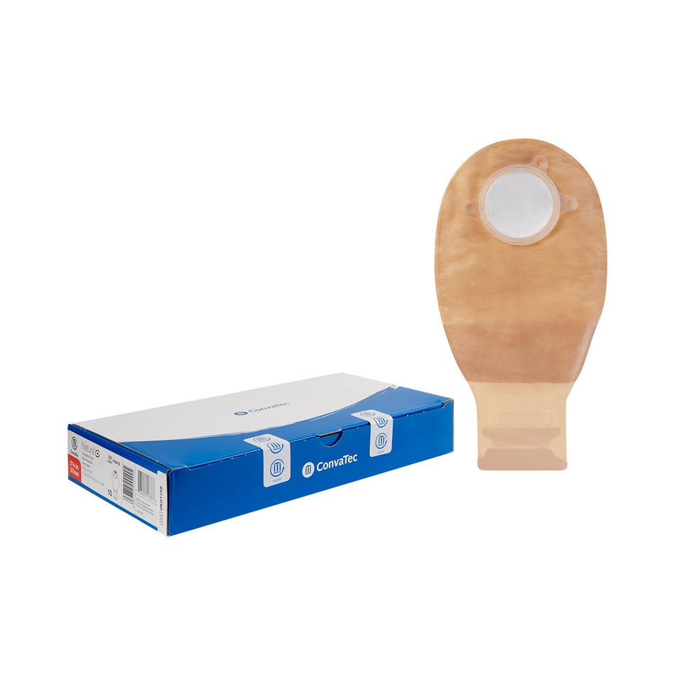 Natura Drainable Transparent Filtered Ostomy Pouch, 12-Inch Length, 2 Inch Flange-Ostomy Pouch Natura Two-Piece System 12 Inch Length Drainable