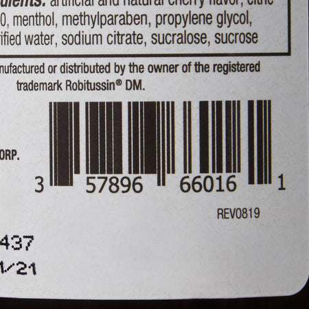 Geri-Care Guaifenesin / Dextromethorphan Cold and Cough Relief, 16-ounce Bottle-Cold and Cough Relief Geri-Care 100 mg - 10 mg / 5 mL Strength Syrup 16 oz.