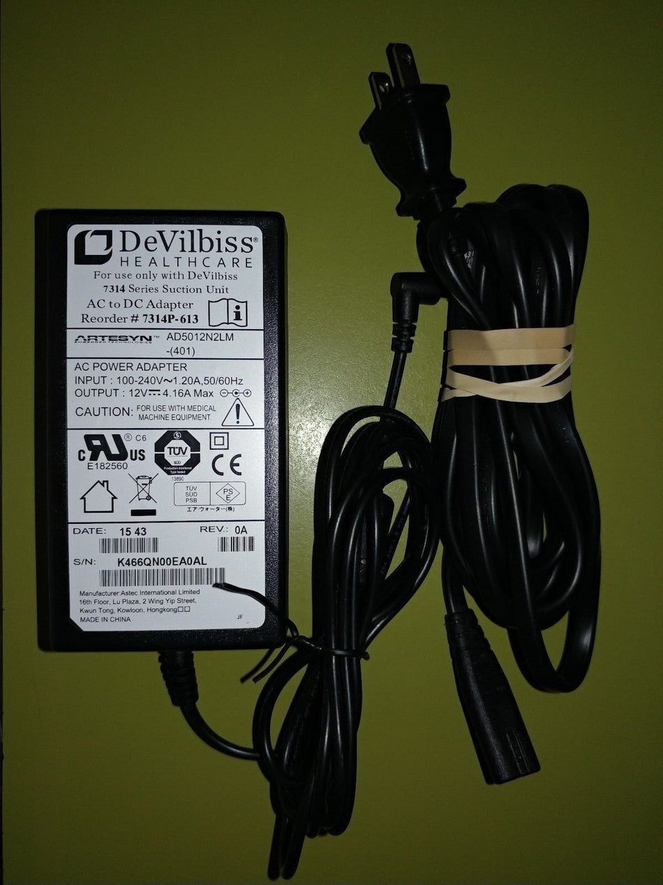 Drive Medical Suction Unit AC to DC Adapter/Charger-Charger