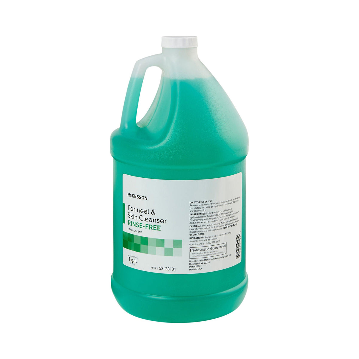 McKesson Rinse-Free Perineal Wash, Herbal Scent, 1 gal. - Personal Hygiene>Skin Care>Soaps - McKesson Brand