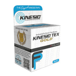 Kinesio� Tex Gold� FP Kinesiology Tape, 2 Inch x 5-1/2 Yard, Blue-Kinesiology Tape Kinesio� Tex Gold� FP Blue 2 Inch X 5-1/2 Yard Cotton NonSterile