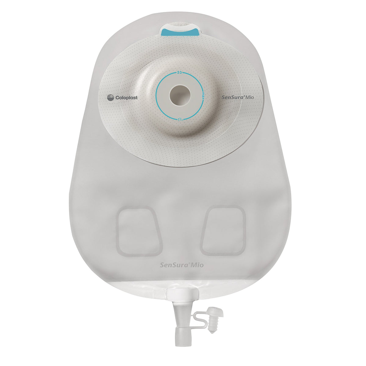 SenSura Mio Convex One-Piece Drainable Transparent Urostomy Pouch, 10 Inch Length, 3/8 to 2 Inch Stoma-"Urostomy Pouch SenSura Mio Convex One-Piece System 10-1/2 Inch Length, Maxi Soft Convex, Trim to Fit 3/8 to 2 Inch Stoma Drainable"