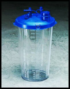 Medi-Vac� Guardian� Suction Canister, 2000 mL-Rigid Suction Canister Medi-Vac� Guardian� 2000 mL Sealing Lid