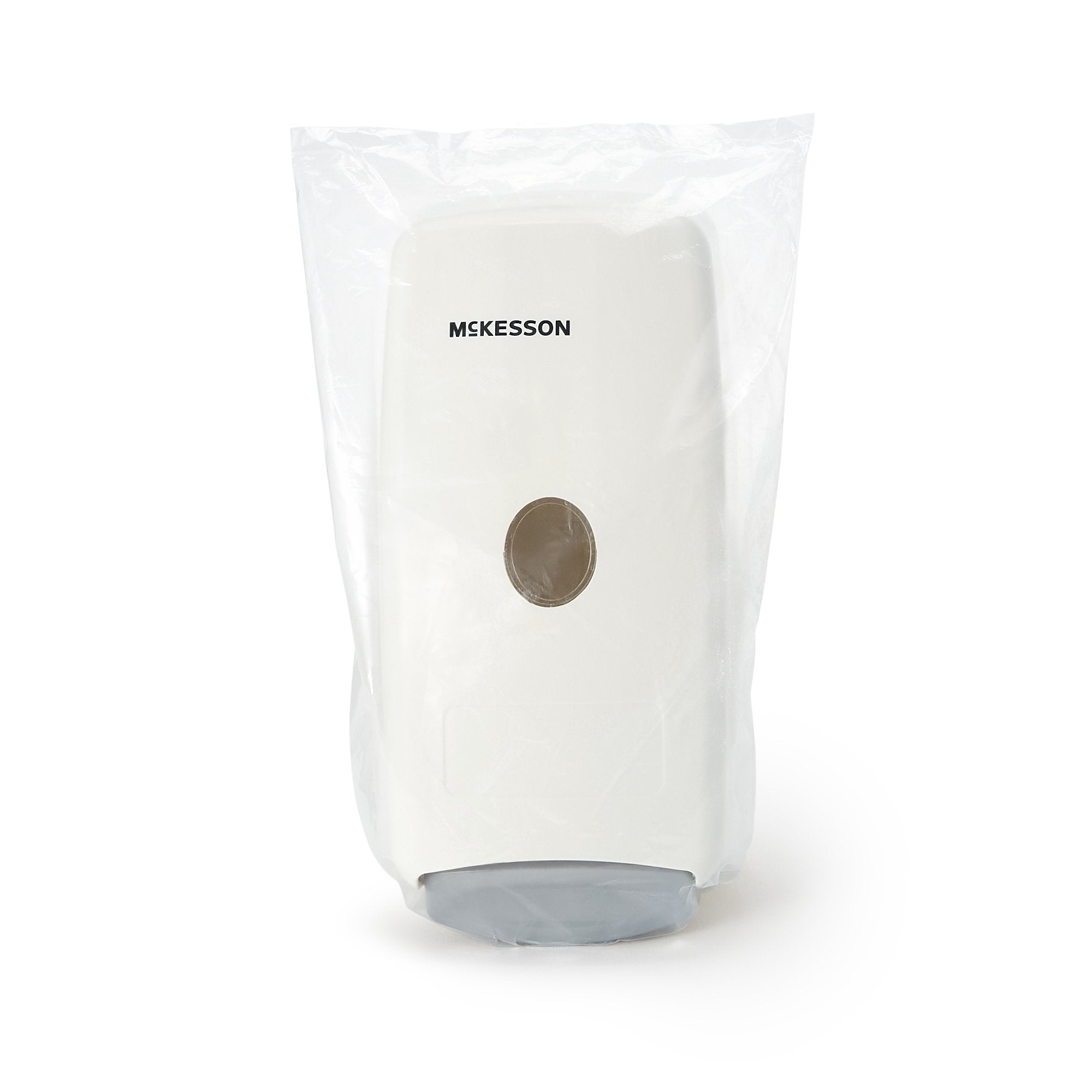 McKesson Skin Care Dispenser, 1000 mL-Hand Hygiene Dispenser McKesson White Plastic Manual Push 1000 mL Wall Mount
