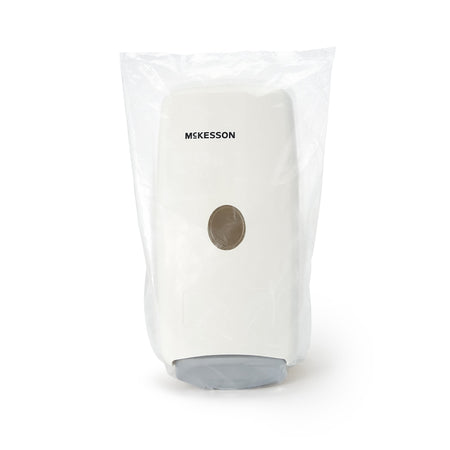 McKesson Skin Care Dispenser, 1000 mL-Hand Hygiene Dispenser McKesson White Plastic Manual Push 1000 mL Wall Mount
