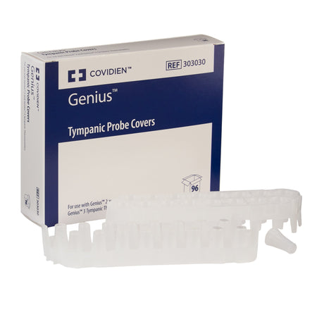 Covidien Genius 2 Tympanic Thermometer Probe Cover-Tympanic Thermometer Probe Cover Genius For use with Genius 2 Tympanic Thermometer 96 per Box