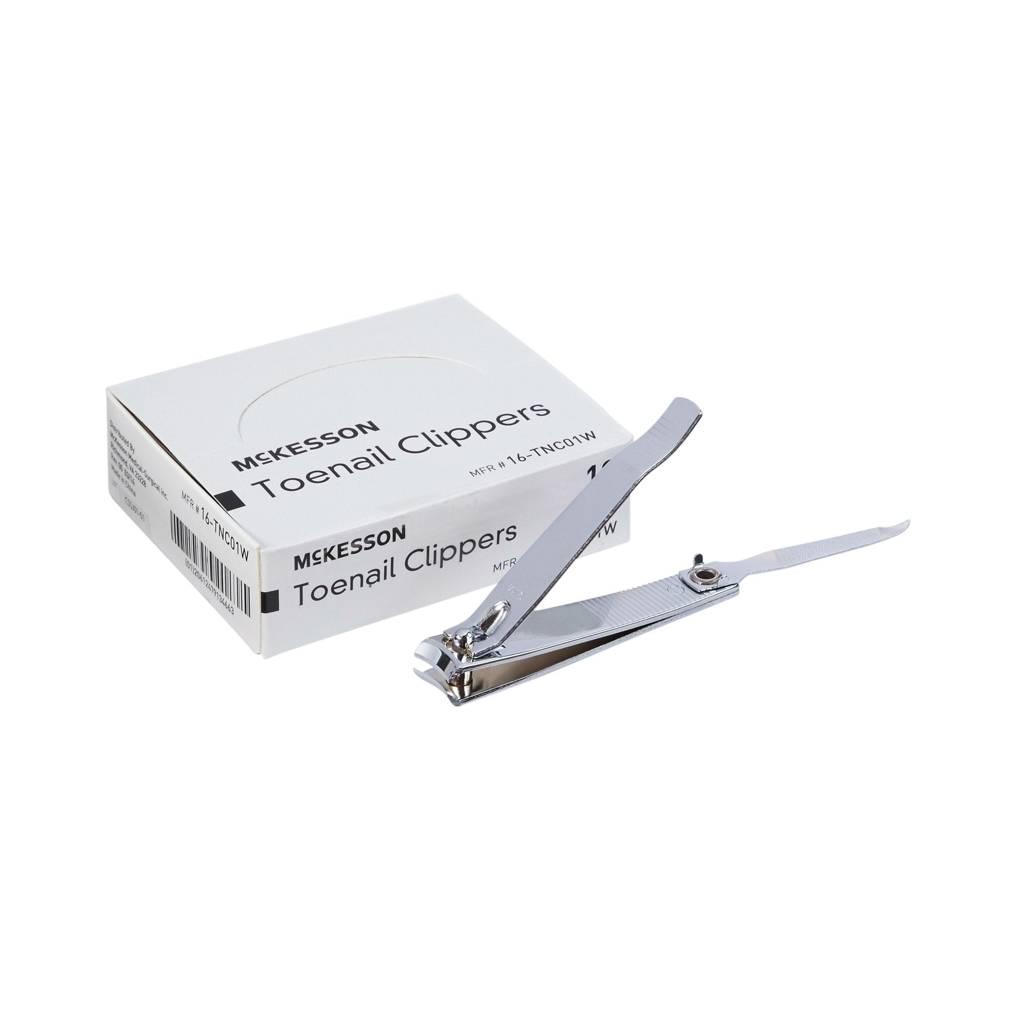 McKesson Toenail Clippers, Thumb Squeeze Lever-Toenail Clippers McKesson Thumb Squeeze Lever