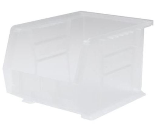 AkroBins Storage Bin-Storage Bin AkroBins Clear Plastic 7 X 8-1/4 X 10-3/4 Inch