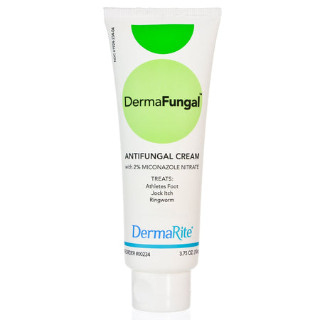 DermaFungal Miconazole Nitrate Antifungal Cream-Antifungal DermaFungal 2% Strength Cream 3.75 oz. Tube