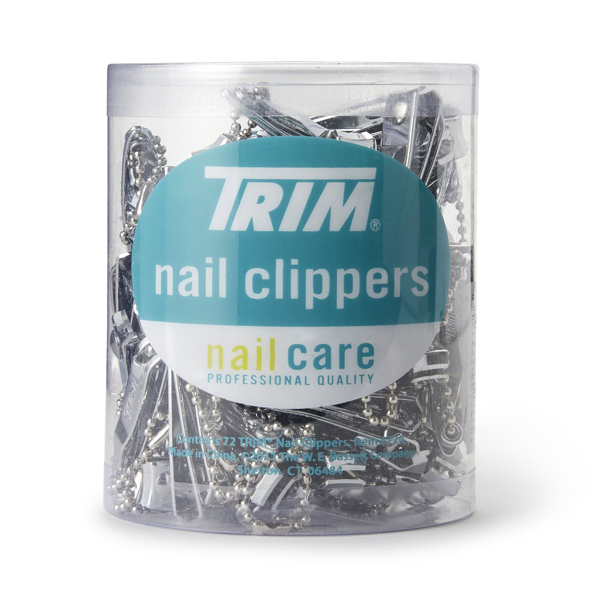 Trim Fingernail Clippers With Keychain-Fingernail Clippers Trim Thumb Squeeze Lever