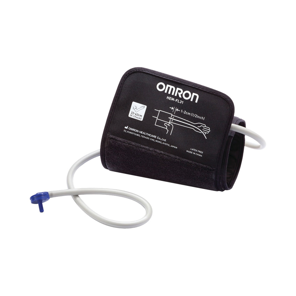 Omron Easy-Wrap ComFit Cuff-Reusable Blood Pressure Cuff Omron 22.8 to 43 cm Arm Nylon Cuff Wide Range Adult Cuff