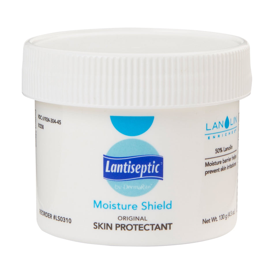 Lantiseptic Skin Protectant, Unscented, Ointment, 4.5-ounce jar-Skin Protectant Lantiseptic Moisture Shield 4.5 oz. Jar Lanolin Scent Ointment
