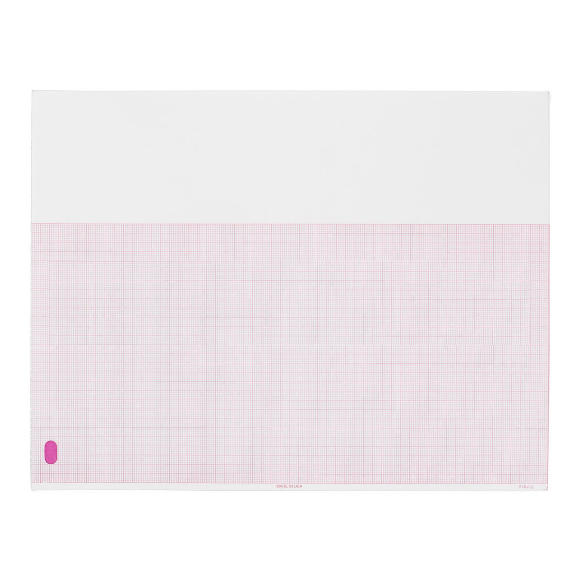 Philips ECG Recording Paper Thermal 8.5x11 Z-Fold Red Grid M3707A - Diagnostic Instruments and Supplies>Diagnostic Recordi...