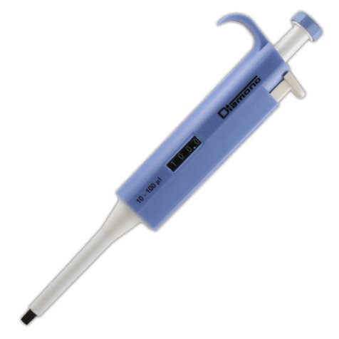 Diamond Adjustable Volume Pipette-Diamond Adjustable Volume Pipettor 10 to 100 L
