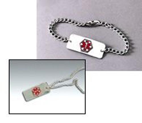 Medical Identification Jewelry-Necklace- Penicillin