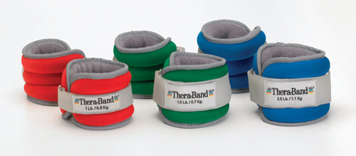 Comfort Fit Ankle & Wrist Weight Set Blue 5lb - Wrist & Ankle Cuffed Weights - Complete Medical