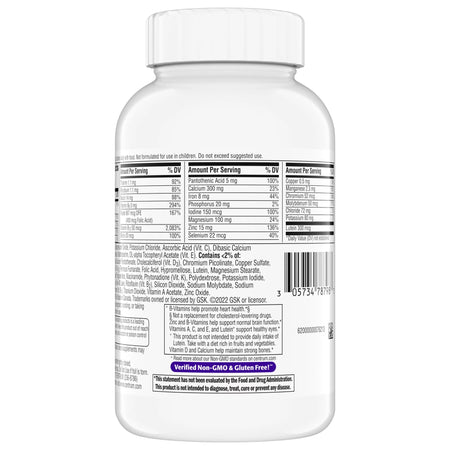 Centrum Minis Women 50+ Multivitamin/Multimineral Supplement Tablet-Multivitamin Supplement Centrum Women 50+ Tablet 160 per Bottle